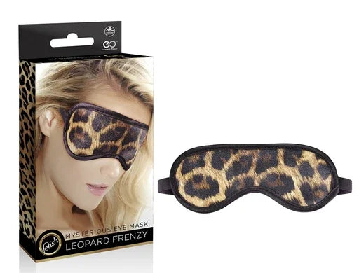 LEOPARD FRENZY EYE MASK - Take A Peek