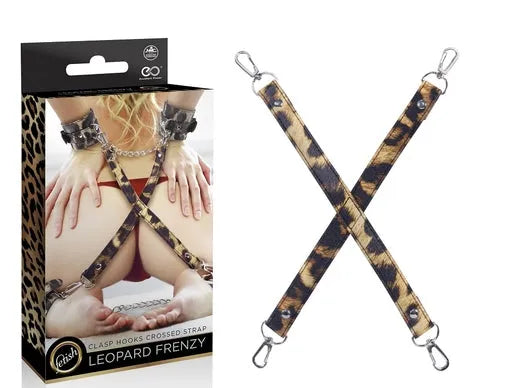LEOPARD FRENZY HOG TIE - Take A Peek