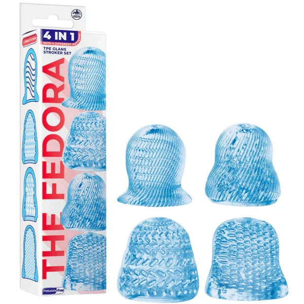 THE FEDORA 4 SET MASTURBATOR BLUE - Take A Peek