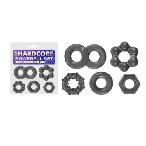 HARDCORE 40MM AND 50MM TPE ORNAMENT 5PCS SET - Take A Peek