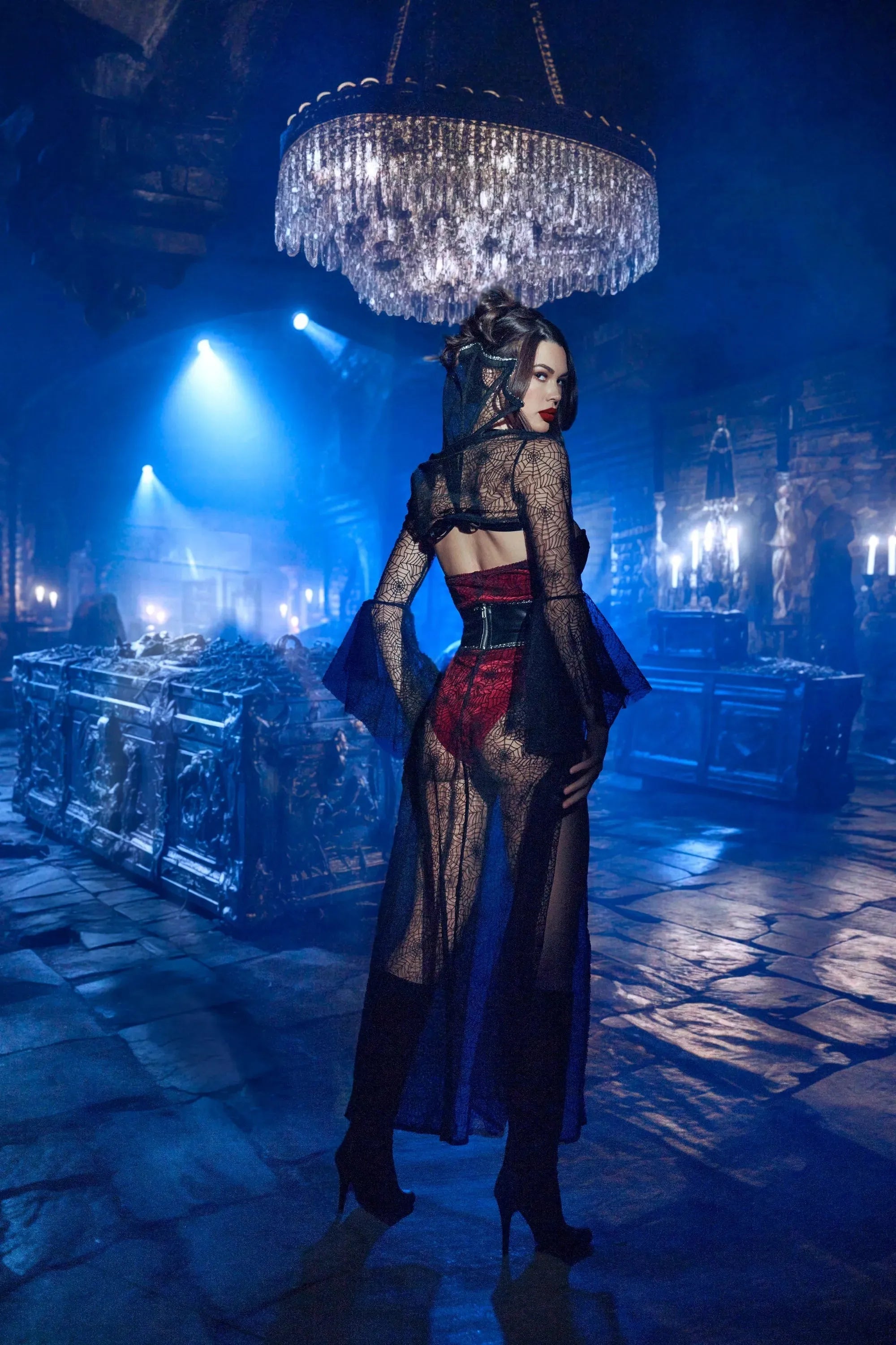 6376 - 4pc Black Widow - Take A Peek