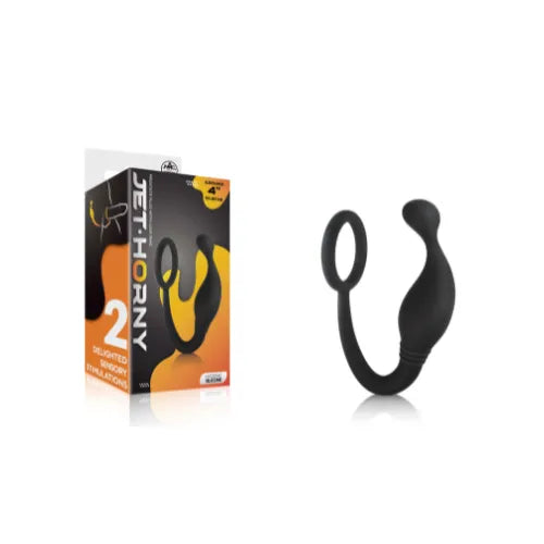 JET HORNY SILICONE PROSTATE PLUG S - Take A Peek