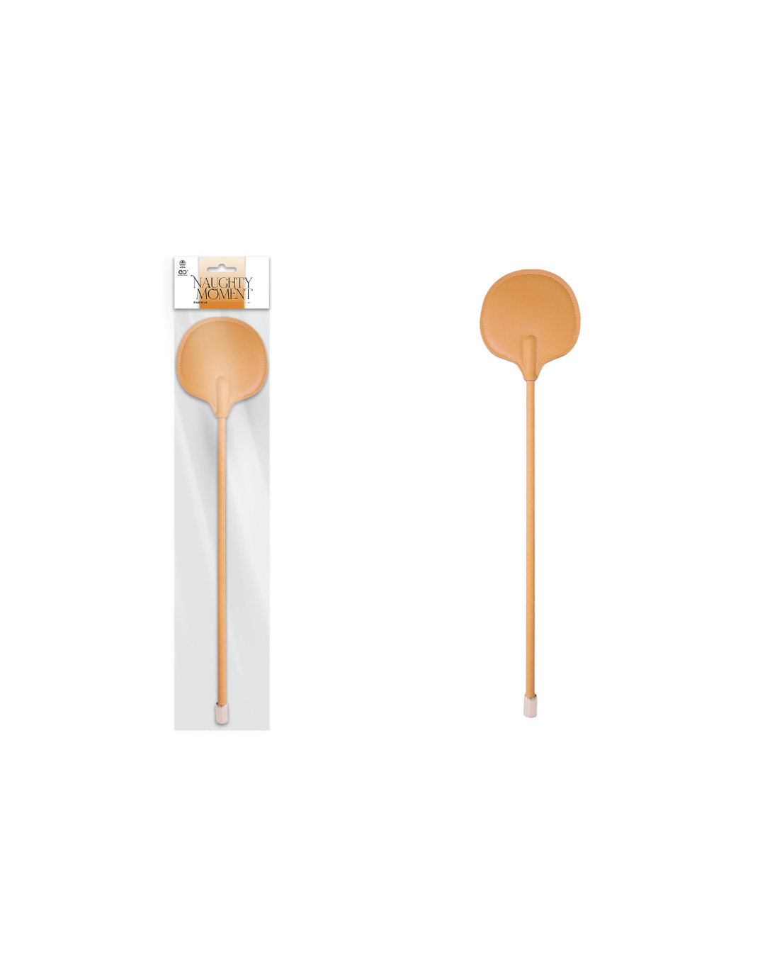NAUGHTY MOMENT PU PADDLE YELLOW - Take A Peek