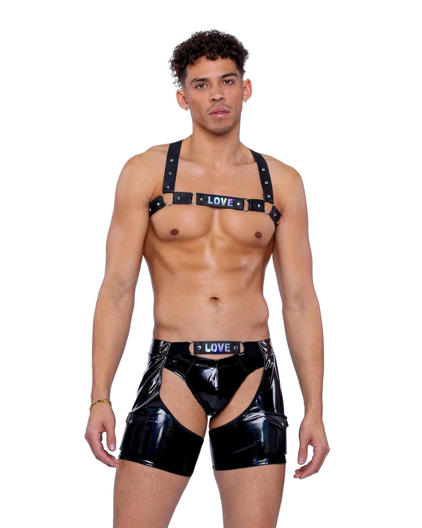 6506 - Pride Vinyl Chaps - Take A Peek