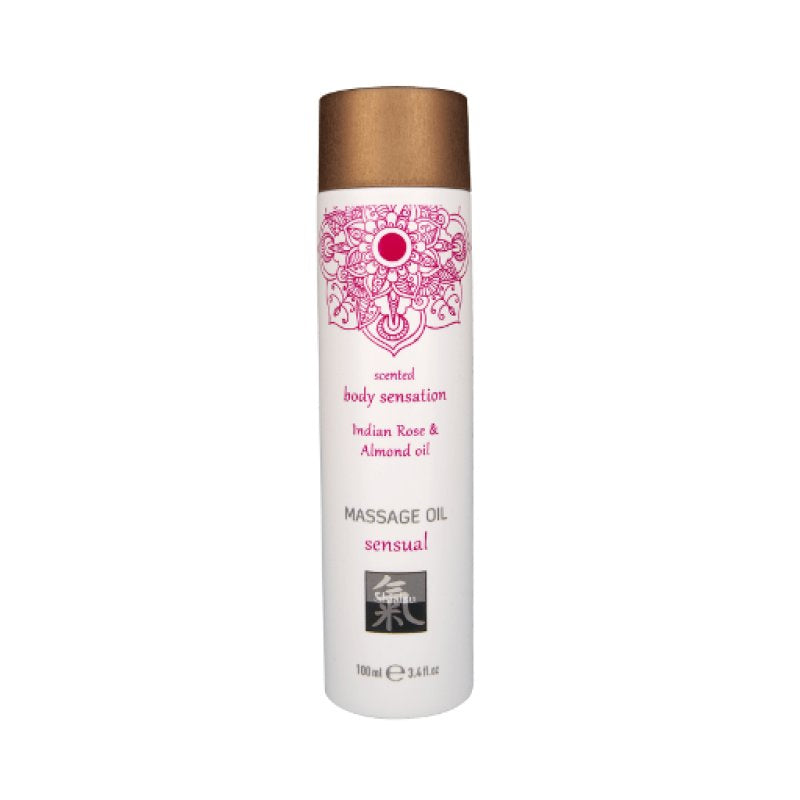 Massage oil sensual - Indian Rose & Almond oil 100ml-67003