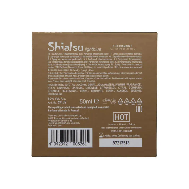 Shiatsu Pheromone Eau De Parfum Men - Light - Take A Peek