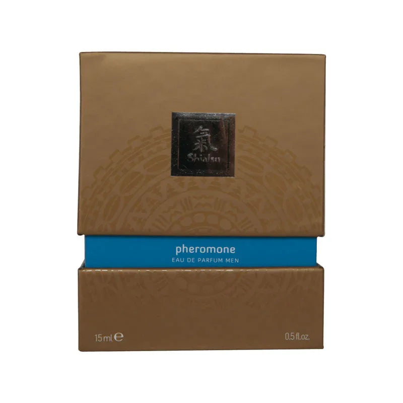 Shiatsu Pheromone Eau De Parfum Men - Light Blue - Pheromone Fragrance for Men - 15 ml