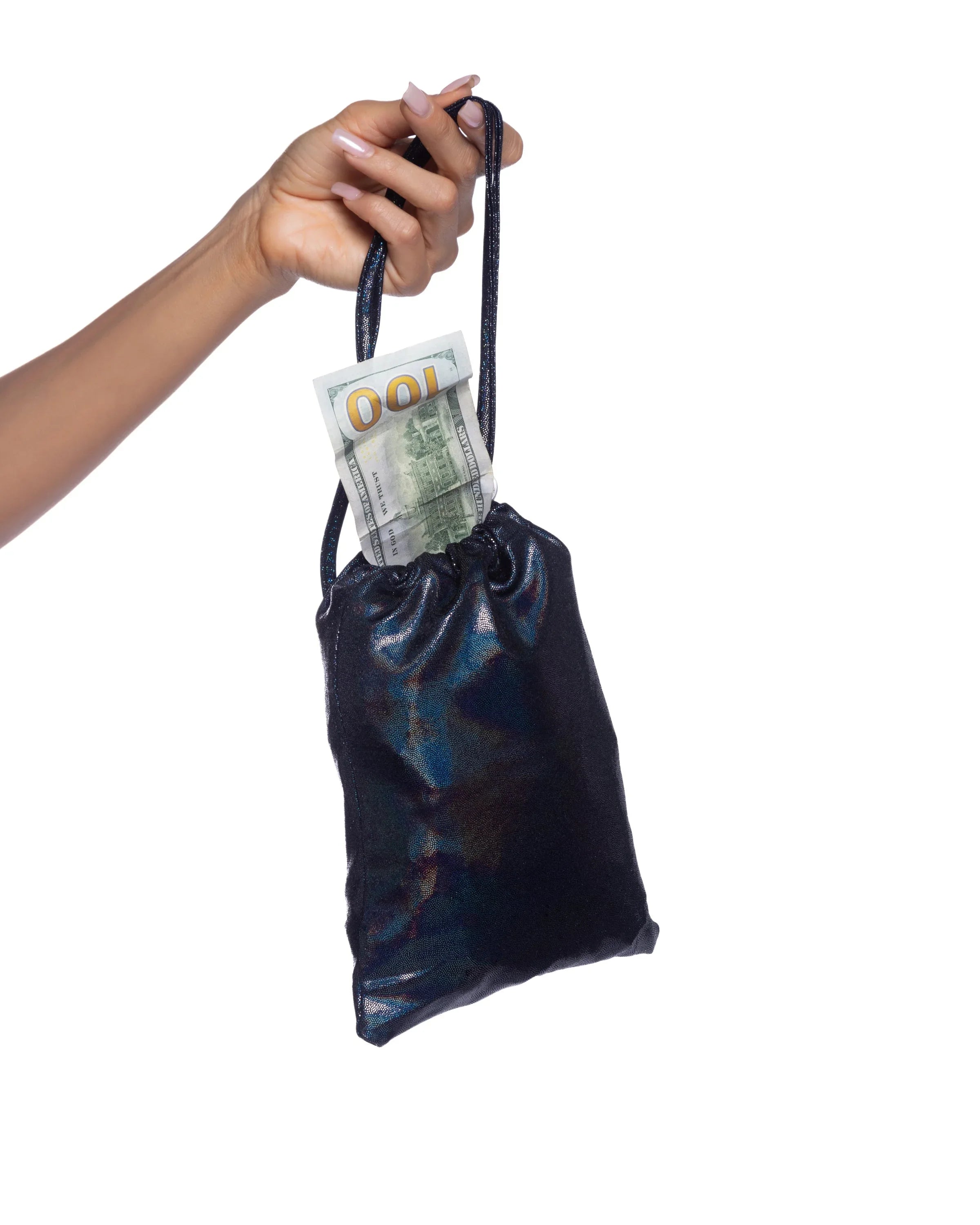 6730 - Shimmer Money Bag - Take A Peek