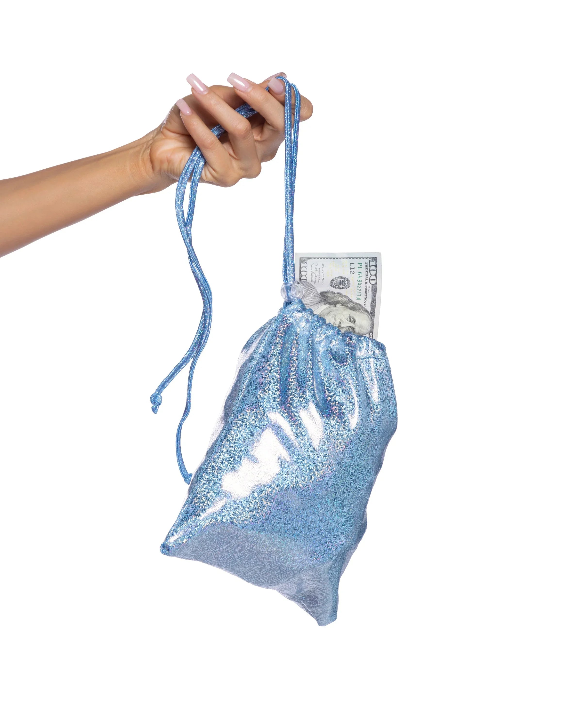 6730 - Shimmer Money Bag - Take A Peek
