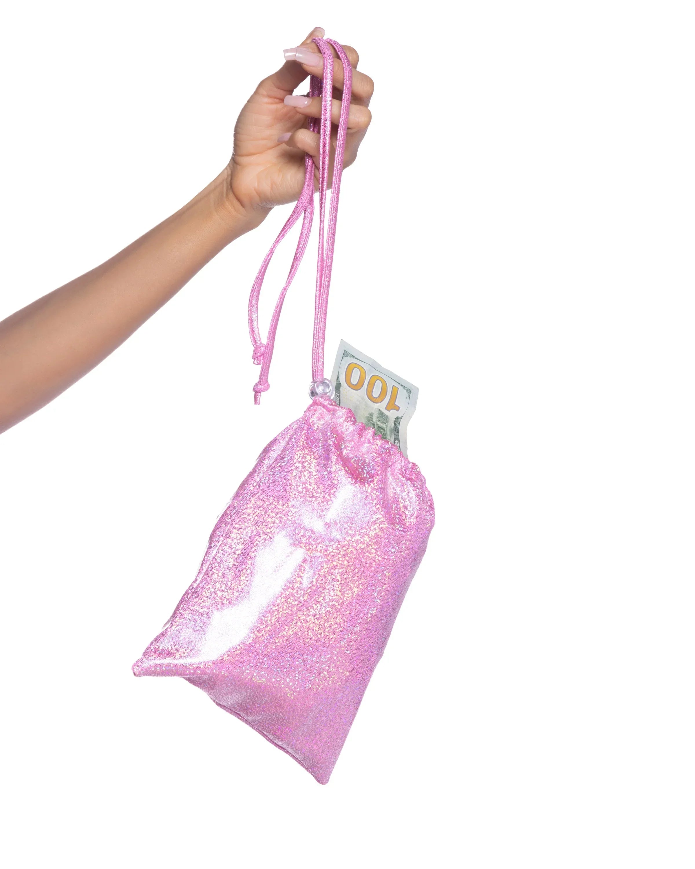 6730 - Shimmer Money Bag - Take A Peek