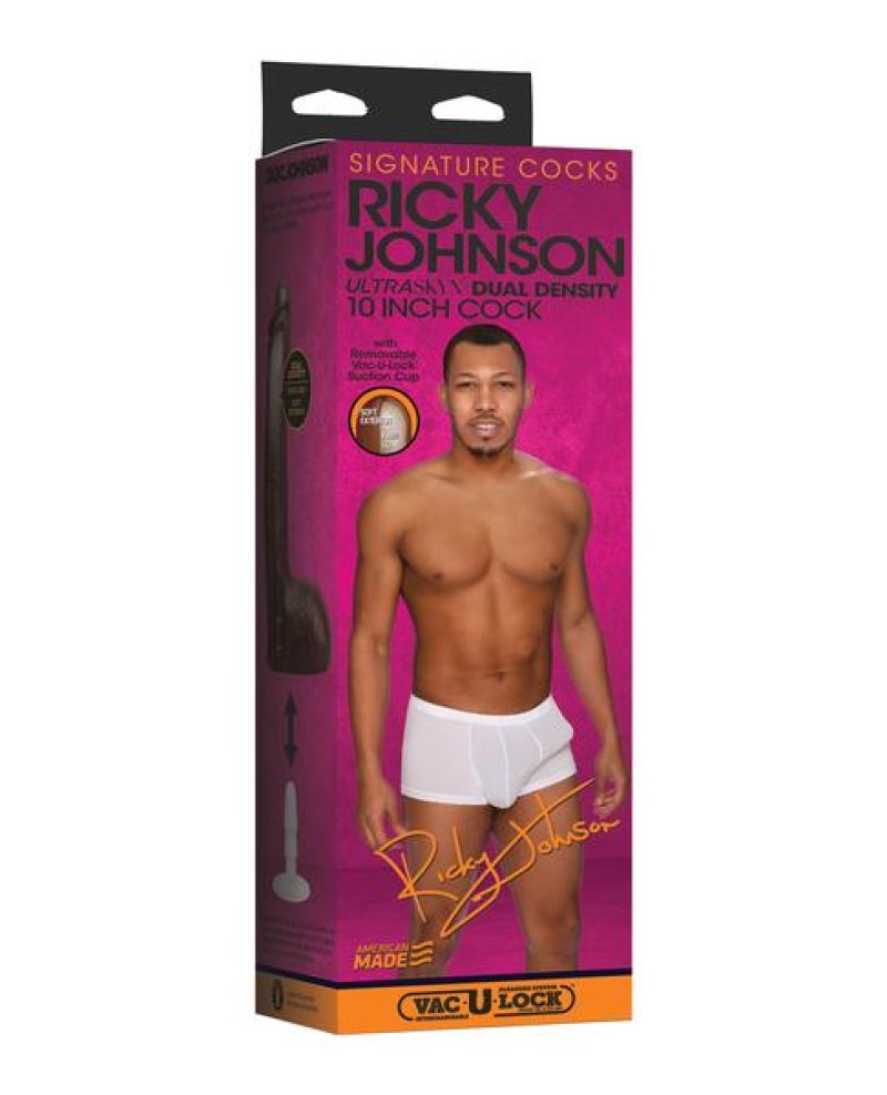 Signature Cocks - Ricky Johnson 10 Inch ULTRASKYN Cock with Removable ...-8160-21-BX