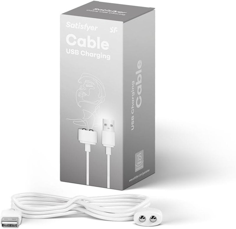 Satisfyer USB Magnetic Charging Cable white-9016419