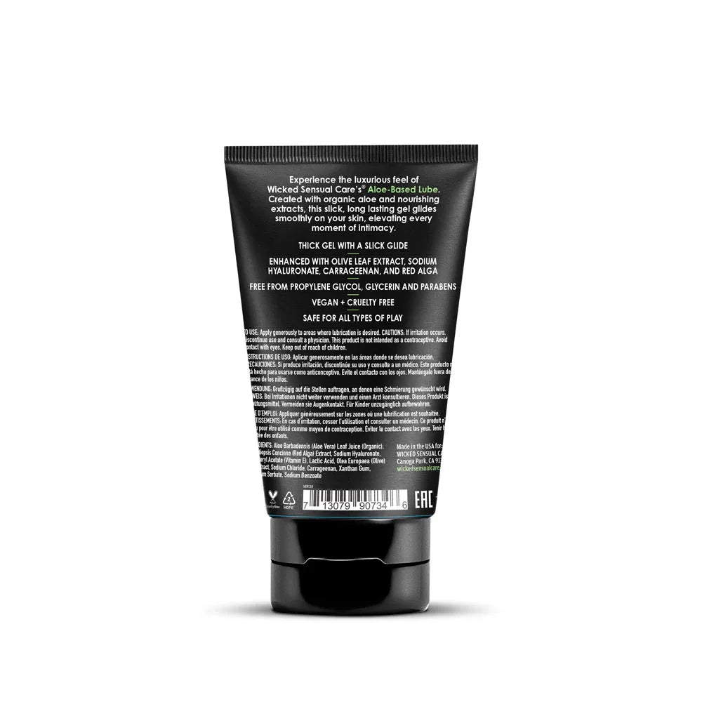 Wicked ALOE - Aloe Vera Based Lubricant - 120 ml Tube - Take A Peek