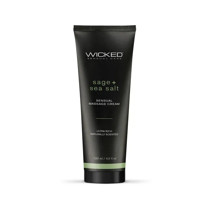 Wicked SAGE + SEA SALT Sensual Massage Cream - Take A Peek