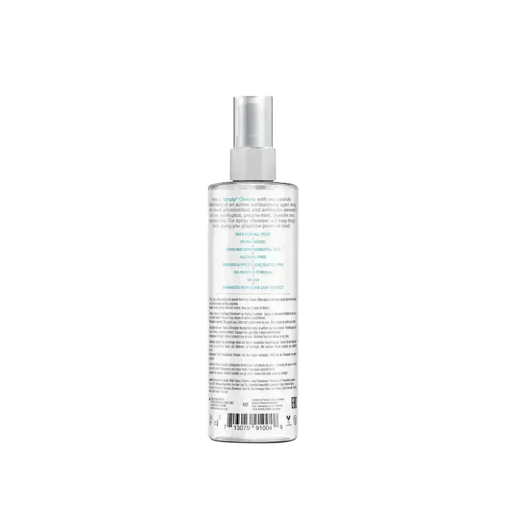 Wicked Simply Cleene - Unscented Antibacterial Toy Cleaner - 120 ml (4 oz) Bottle - Take A Peek