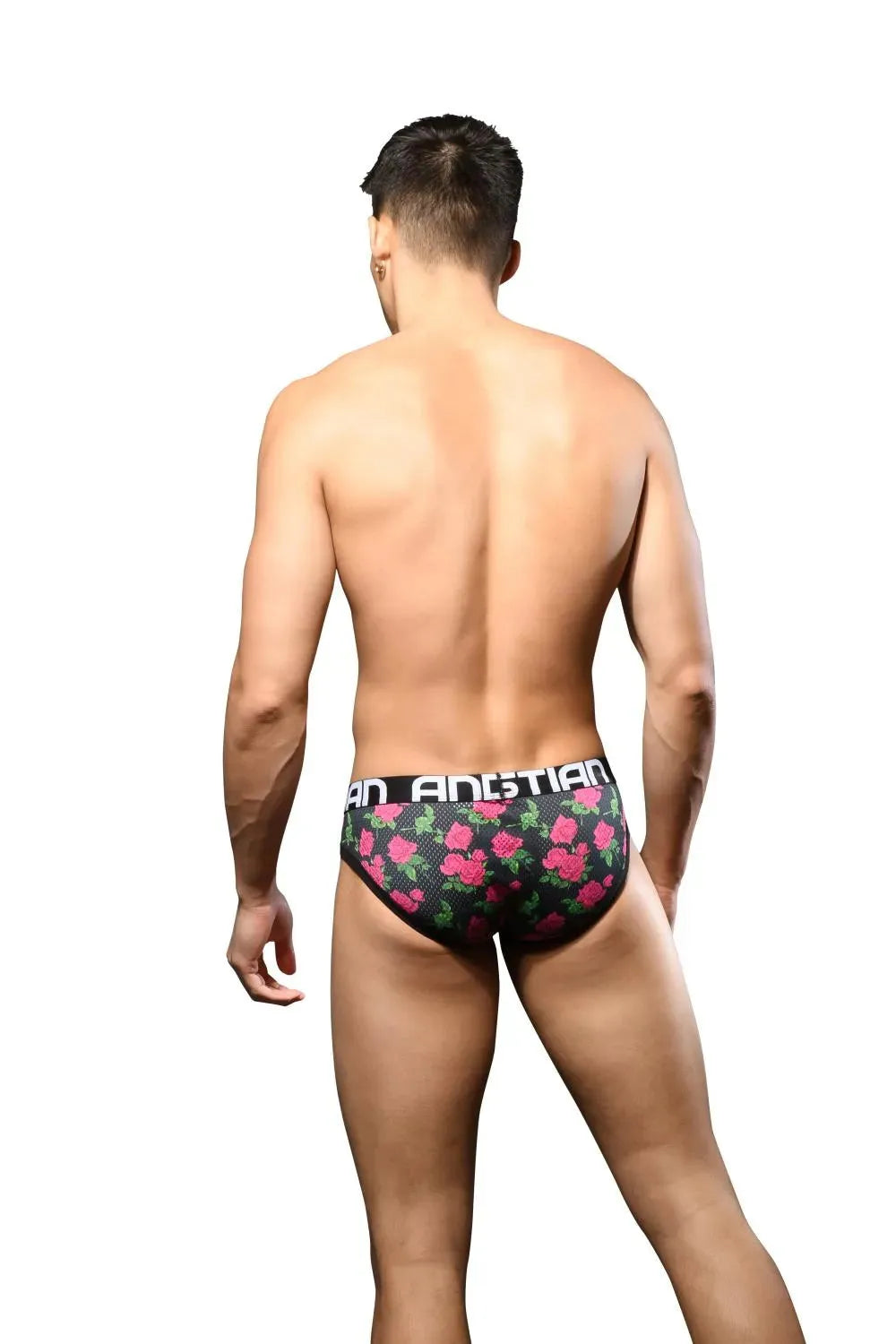 Floral Mesh Brief - Take A Peek