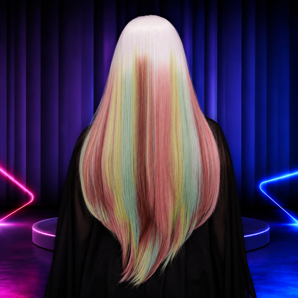 Premium lace front wig for drag queens in Australia with natural hairline and volume.