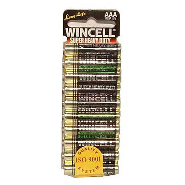 Wincell AAA Super Heavy Duty Batteries - Take A Peek