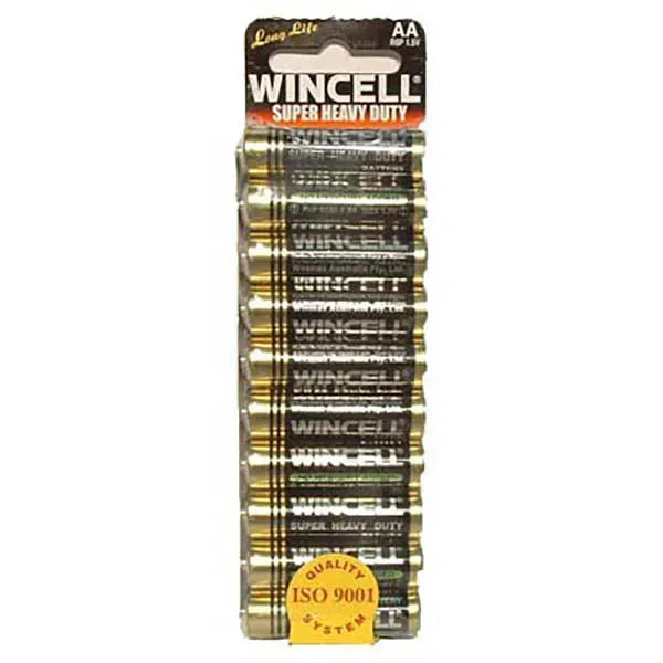 Wincell AA Super Heavy Duty Batteries - Take A Peek