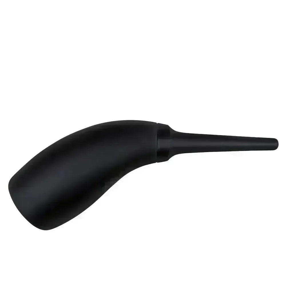 AquaClean Silicone 1-Way Valve Contoured Ergo Douche Set - 190 ml Capacity with Free Travel Douche Included - Take A Peek