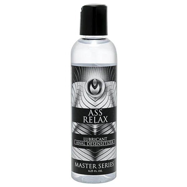 Master Series Ass Relax - Anal Desensitising Lubricant - 125 ml Bottle - Take A Peek
