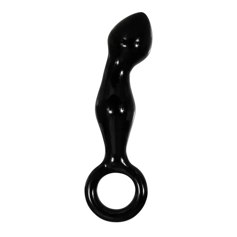 Adam & Eve ADAMS GLASS PROSTATE MASSAGER - Take A Peek