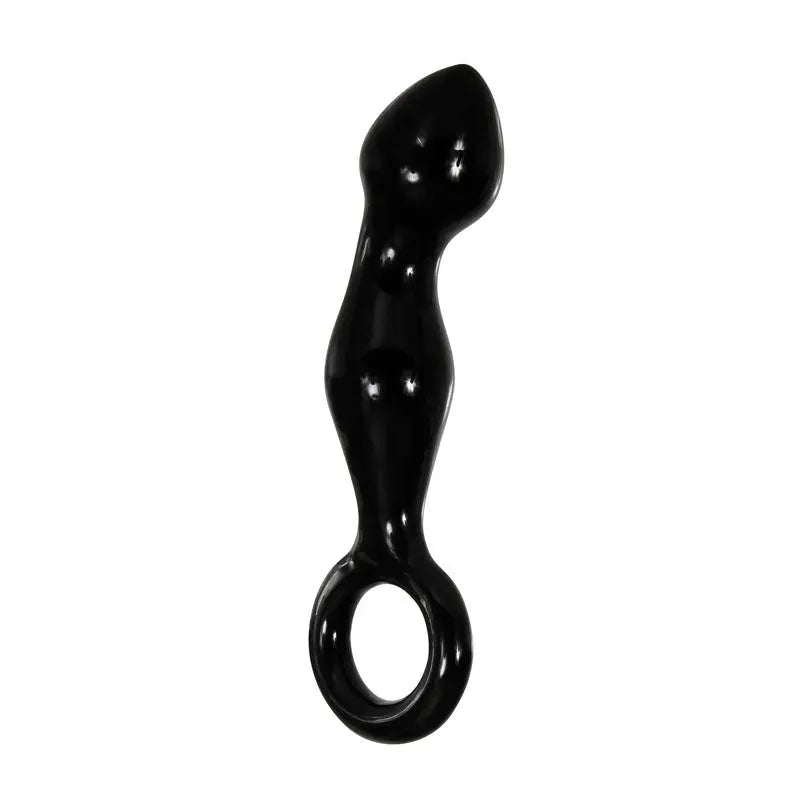 Adam & Eve ADAMS GLASS PROSTATE MASSAGER - Take A Peek