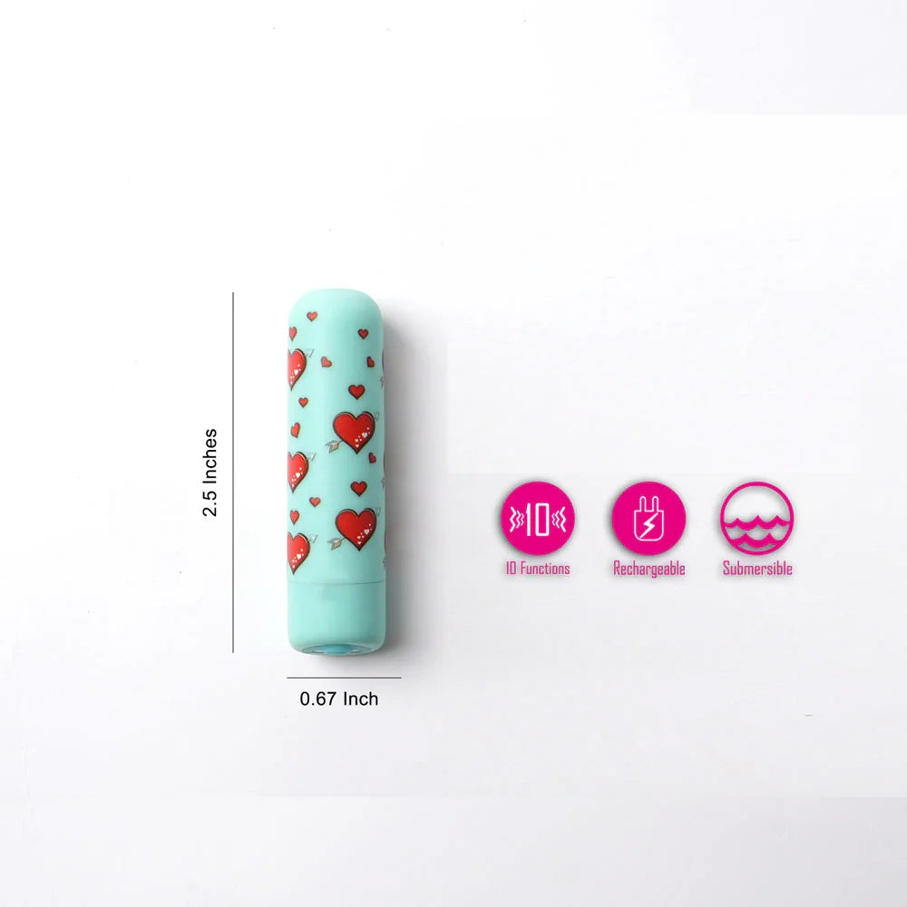 Maia JILLY - Teal - Teal USB Rechargeable Powerful Finger Stimulator