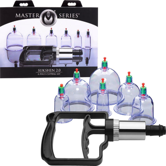 Sukshen 6 Piece Cupping Set With Acu-Points - Take A Peek