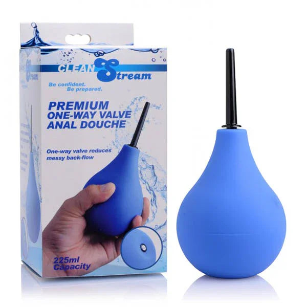 CleanStream Premium One-Way Valve Anal Douche - Unisex Douche - Take A Peek