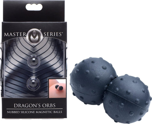 Dragon's Orbs Nubbed Silicone Magnetic Balls - Take A Peek