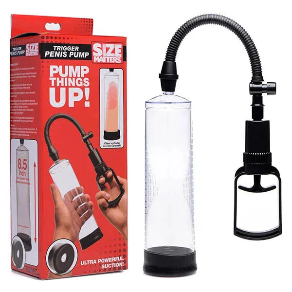 Size Matters Trigger Penis Pump - Take A Peek