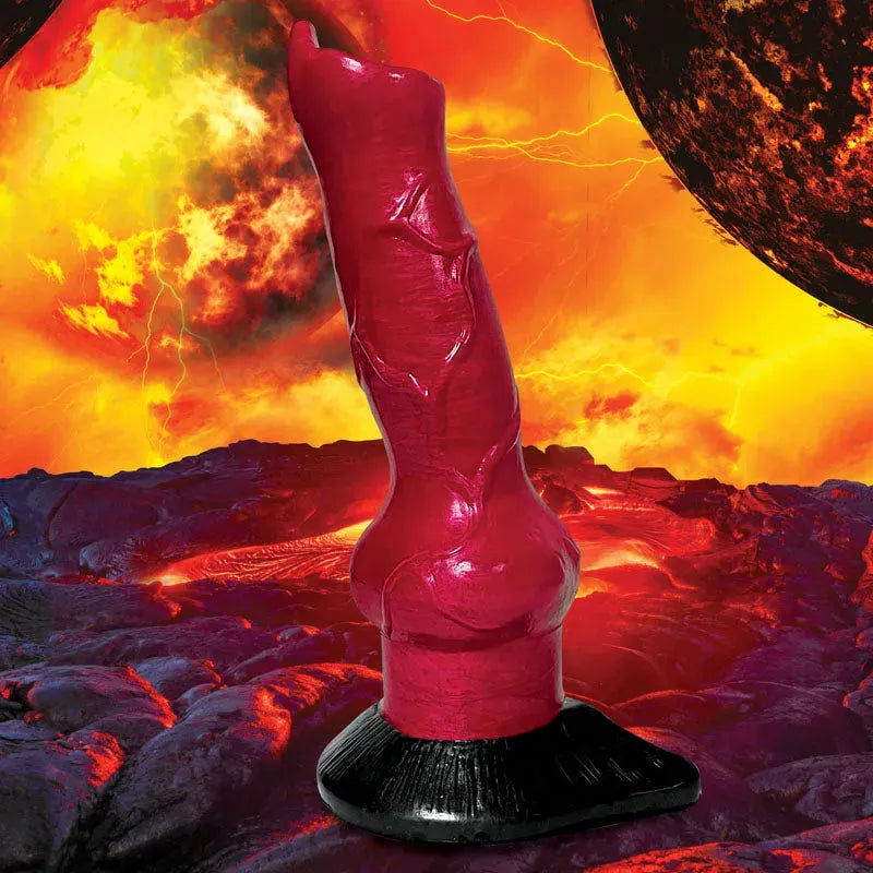 Creature Cocks Hell-Hound Canine Penis Silicone Dildo - Take A Peek