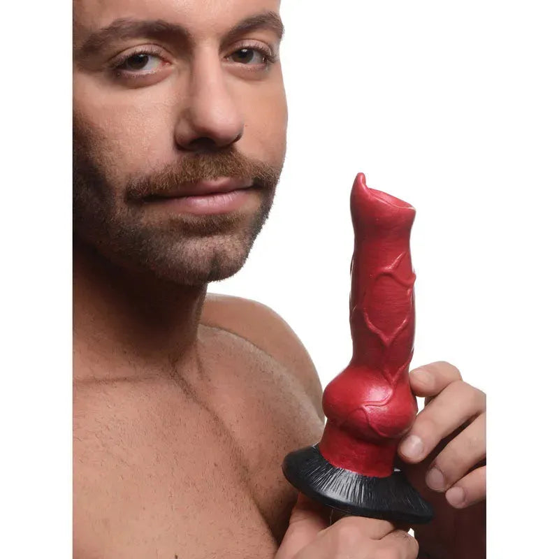 Creature Cocks Hell-Hound Canine Penis Silicone Dildo - Take A Peek