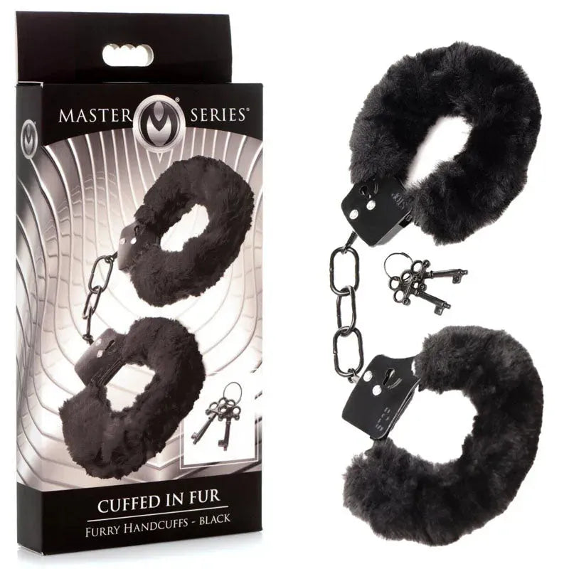 Master Series Cuffed in Fur - Take A Peek
