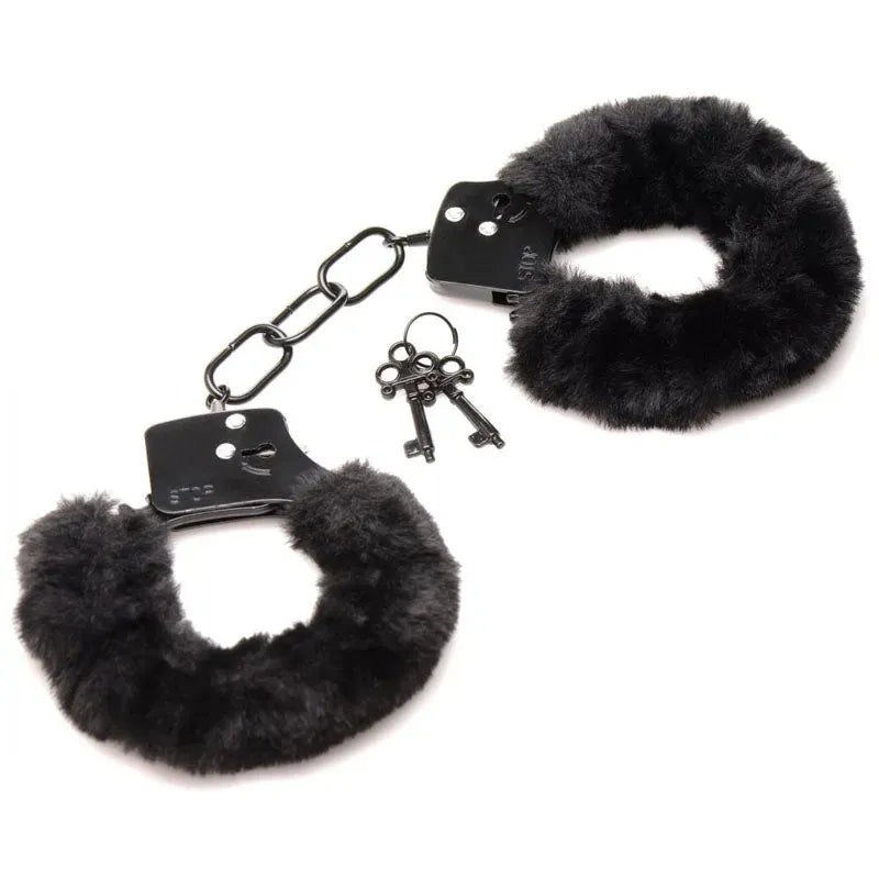Master Series Cuffed in Fur - Take A Peek