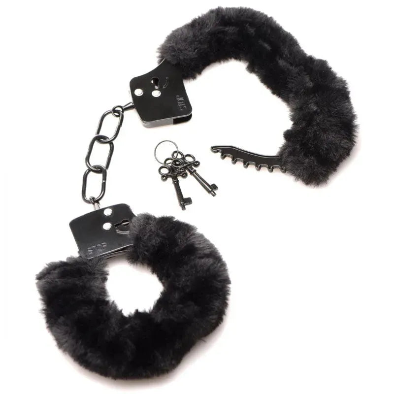 Master Series Cuffed in Fur - Take A Peek