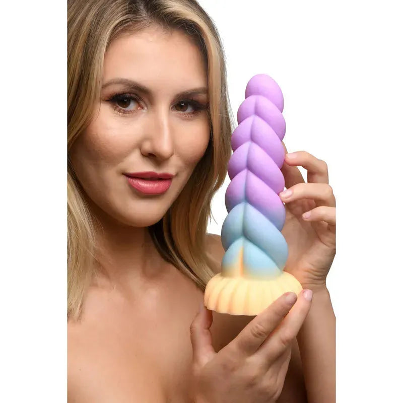 Creature Cocks Mystique Silicone Unicorn Dildo - Take A Peek