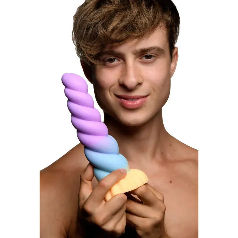 Creature Cocks Mystique Silicone Unicorn Dildo - Take A Peek