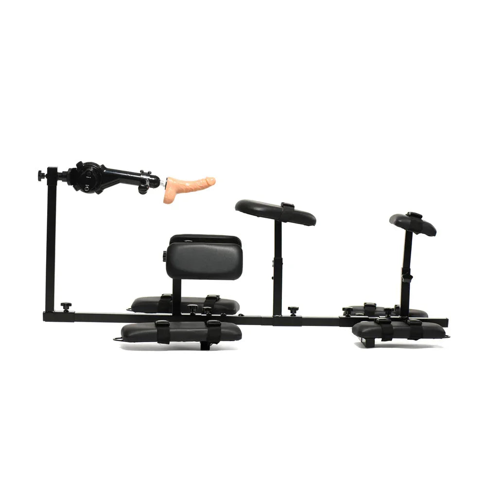Master Series Subversion - Deluxe Stockade with Mains Powered Sex Machine