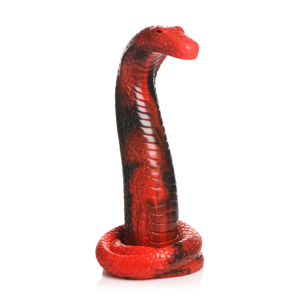 Creature Cocks King Cobra Silicone Dildo - 21.4 cm Fantasy Dildo - Take A Peek