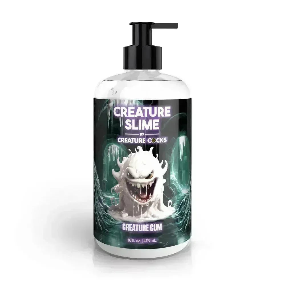 Creature Slime by Creature Cocks - Creature Cum - Cum Lubricant - 473 ml Pump Bottle - Take A Peek