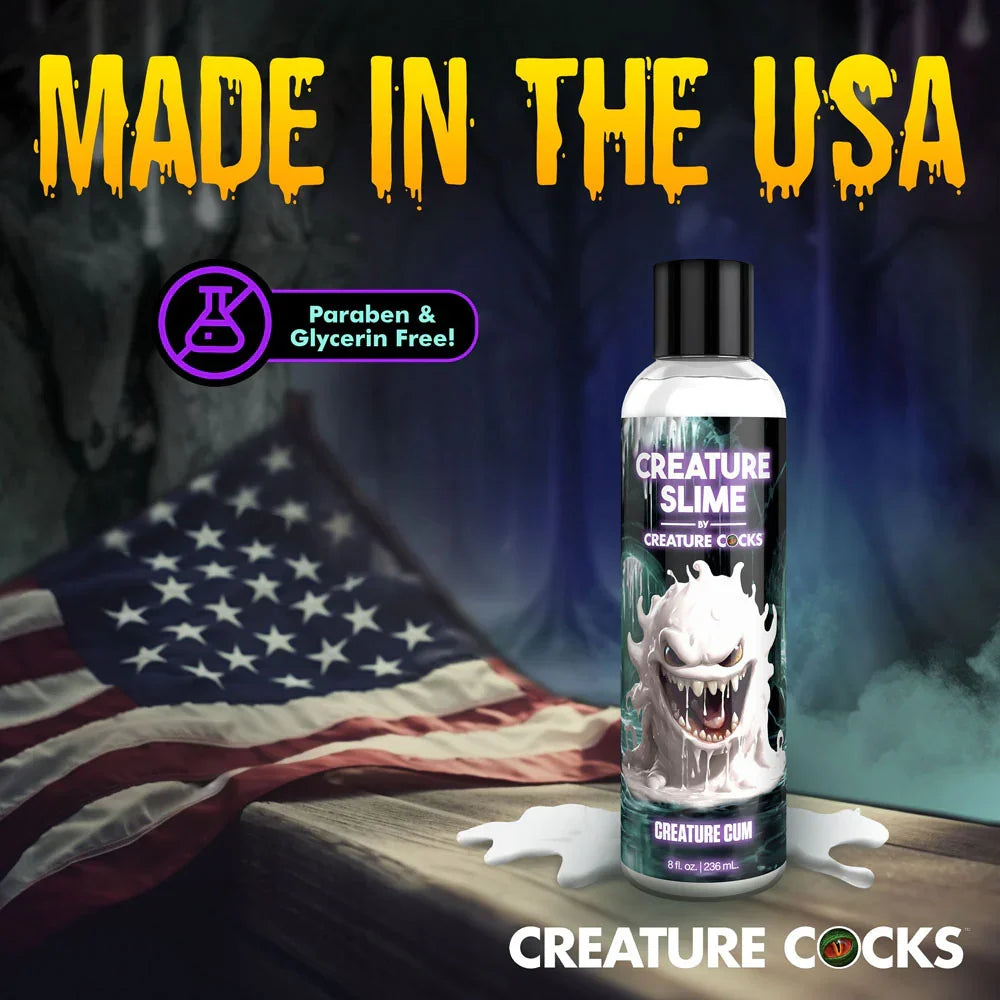 Creature Slime by Creature Cocks - Creature Cum - Cum Lubricant - 236 ml Pump Bottle - Take A Peek