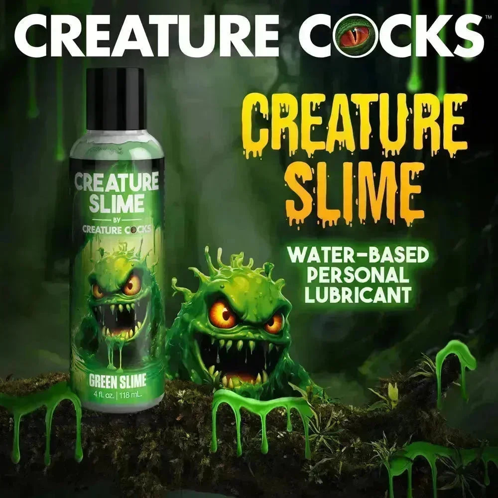 Creature Slime by Creature Cocks - Slime - Water Based Lubricant - 118 ml Bottle - Take A Peek