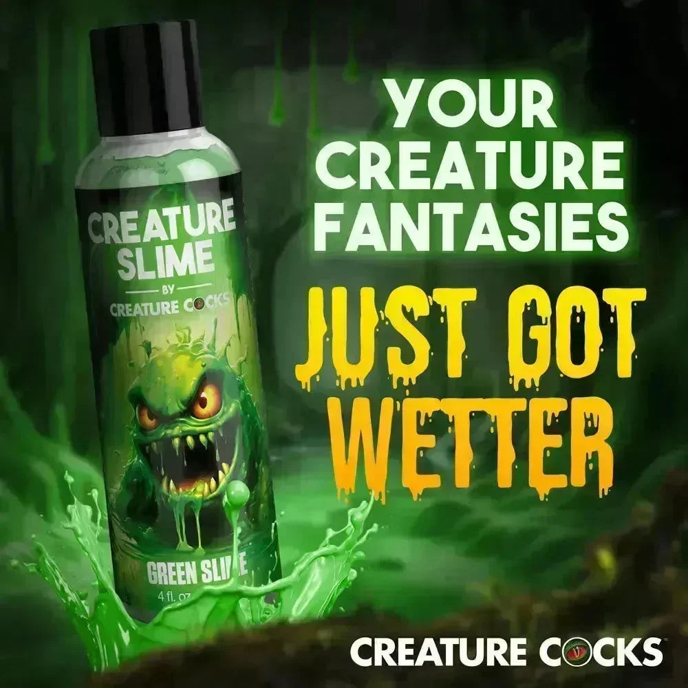 Creature Slime by Creature Cocks - Slime - Water Based Lubricant - 118 ml Bottle - Take A Peek