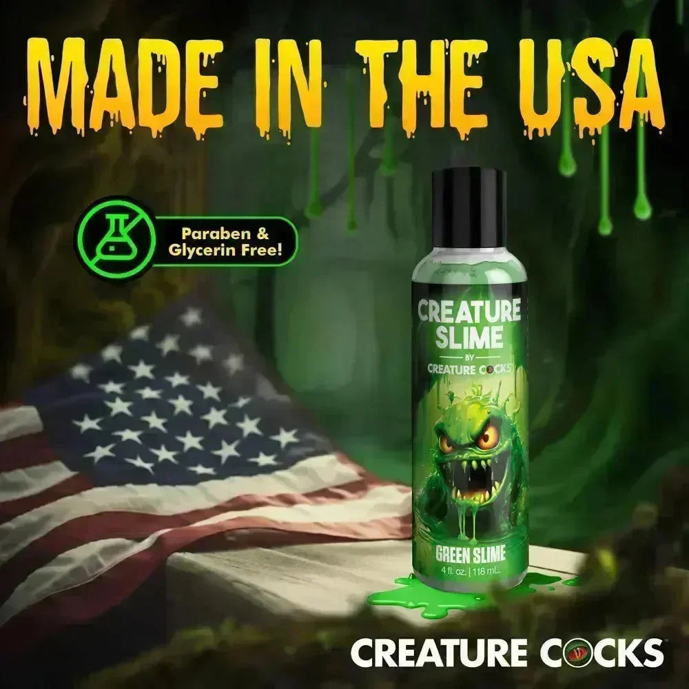 Creature Slime by Creature Cocks - Slime - Water Based Lubricant - 118 ml Bottle - Take A Peek