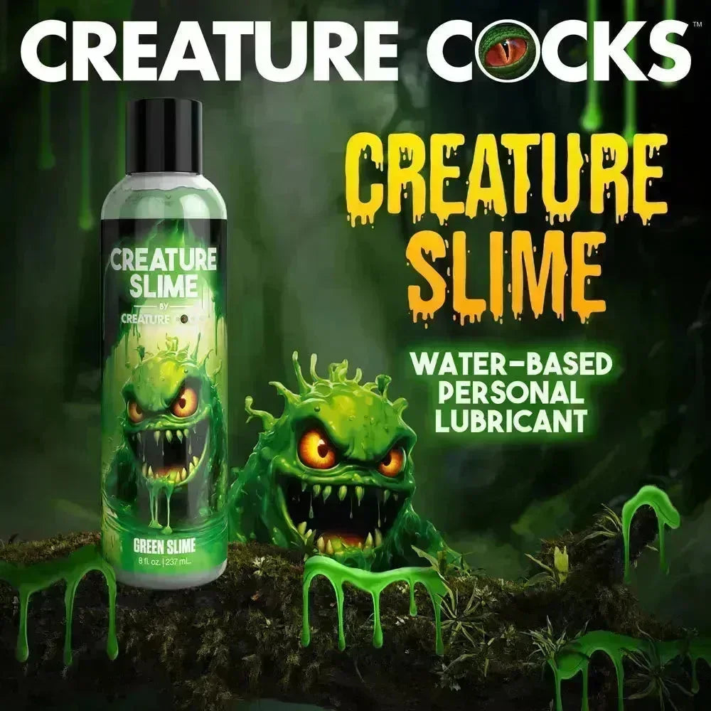Creature Slime by Creature Cocks - Slime - Water Based Lubricant - 237 ml Bottle - Take A Peek