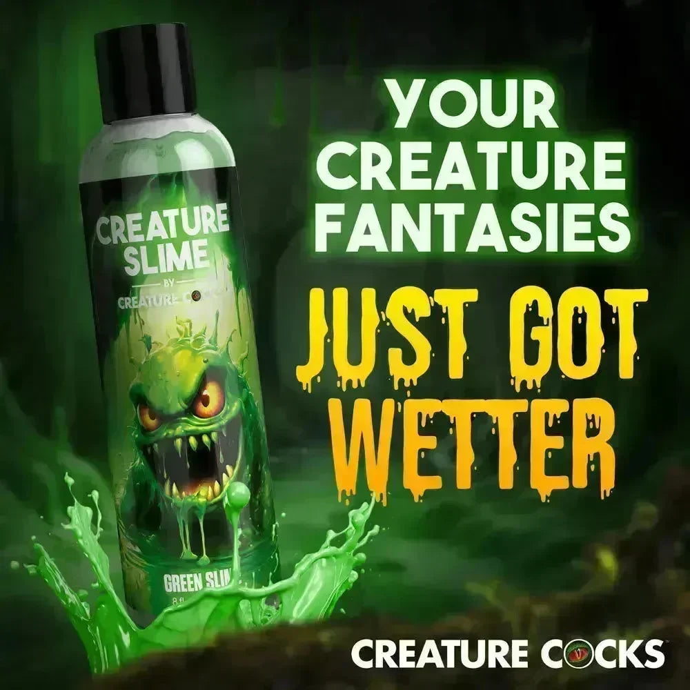 Creature Slime by Creature Cocks - Slime - Water Based Lubricant - 237 ml Bottle - Take A Peek