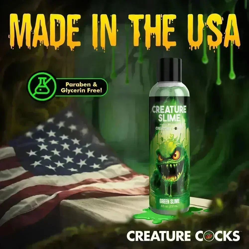 Creature Slime by Creature Cocks - Slime - Water Based Lubricant - 237 ml Bottle - Take A Peek