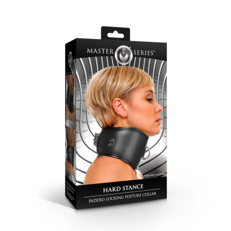 Master Series Hard Stance Padded Locking Posture Collar-AH612